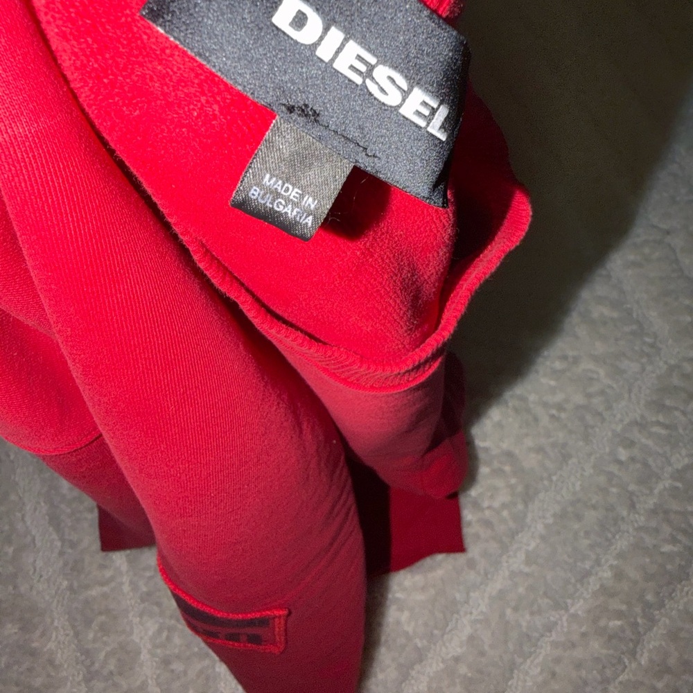 Diesel Vibrant Red Sweatshirt